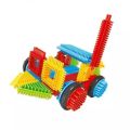 Hedgehog blocks 56 pcs Bh602 building blocks interlocking bristles. 