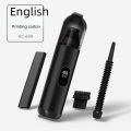 Car Cleaner Rechargeable Wireless Small Large Suction Pet Handheld Dual Use in Car and Home Portable Suction Dust Collector. 