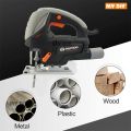 DAEWOO JIG SAW MACHINE 600W DAJS600 JIGSAW POWER TOOL SPEED CONTROL 3000RPM STEEL 8MM WOOD 65MM. 