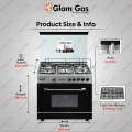 Glam Gas Cooking Range (Gas) Griller’S 34. 