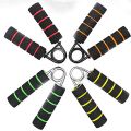 Pair Of Steel Hand Grip Fitness Hand Grip for Muscle exercise build up - Black Color Sponge Grip Hand Grip Strengthener Fitness Exercise Rehabilitation Equipment for Finger Strength Gym Tool  High Quality Hand Gripper and Wrist Strengthener | Anti-Slip Ha. 