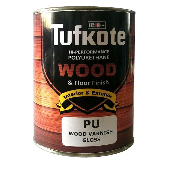 Tufkote PU Wood Varnish. Available in Gloss and Matt.