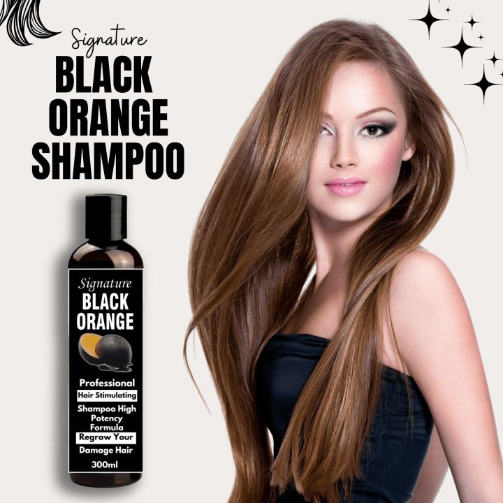 Hair Growth Black Orange Shampoo - Say Goodbye to Hair Loss
