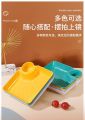 Snack Plate Plastic Dinner Plates Clear Plastic Tray Condiment Containers Food Serving Dishes Dry Fruit Plate Japanese Plate Dip Plastic Plates Restaurant Salad Plates Ring. 