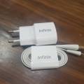 Infinix USB Charger 9V 1.8A - Fast Charging Cable for Infinix Smartphones, Micro USB Compatibility. 
