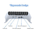 Wireless Keyboard For PS5 Controller Bluetooth External Keyboard Chat Voice Bluetooth Keyboard For Playstation5 Gamepad. 