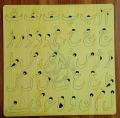 Haroof e Tahaji Wooden  Board Wooden Urdu Haroof e Tahaji  Board for Kids. 