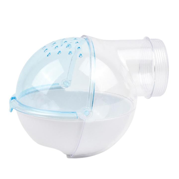Hamster Bathroom Spherical Shape Dust-proof Plastic Small Animal Bath Sand Room Pet Supplies