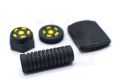 4 Pcs Fancy Rubber Cover Set of Kick Chain Cover Handle Nut Brake Pedal Decoration for Honda Chinese 70cc Bikes. 