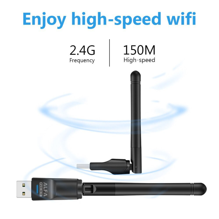 Alfa%20Wifi%20Net%20Wireless-N%20USB%20Adapter%20Fixed%203DBi%20Antenna%20Soft%20AP%20Wifi%20Utility%20For%20Windows%20For%20Pc%20-%20W113%20also%20for%20receiver%20-%20Image%202