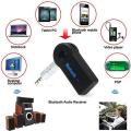 Mini 3.5mm Jack Bluetooth Car Kit Handsfree Music Audio Receiver Adapter Auto Bluetooth AUX for Speaker Headphone Car AUX. 
