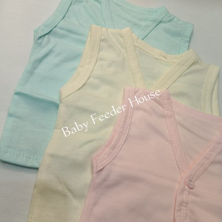 Baby%20Vest%20Inner%20Sleeveless%20Front%20Button%20Open%20Bunyan%20(Pack%20of%203)%20All%20Size%20Available%20Multi%20+%20White%20-%20Image%204