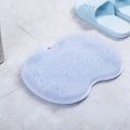 Silicone Bath Body Brush Scrubber Soft Rubbing Shower Massage Scraper Bathroom Non-slip Bath Mat Back Massage Brush Silicone Foot Wash Body Cleaning Bathing Tool Lazy Shower Scrubber Massager Back Easy Clean Body Care Wash Mat Remove Dead Skin. 