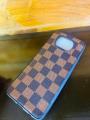 Xiaomi Poco X3 Fashion Texture Grid Leather Back Cover. 