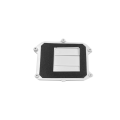 For Narwal T10/J1/J2 Robot Vacuum Cleaner Battery Back Cover Replacement Accessories 5 Screw Holes Cover Repair Parts. 