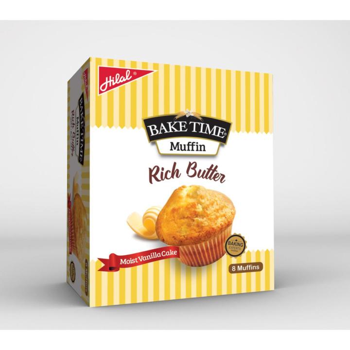 Hilal Baketime Muffins Butter 8pcs