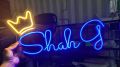 Customized Neon Sign , Upgrade Your Space with Personalized Neon Signs: Affordable, Neon Lights for Your Own Room Decoration! ( 4-8 letters with Crown for just 1999) .. 