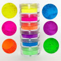 Neon Color Pigments Mica Powder Each Color 3 grams Bright Fluorescent Color Pigments for Epoxy Resin, Soap Making, Nail Polish, Lip Gloss, Eye Shadow, Slime & Candle. 