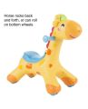 Kids Baby Giraffe Ride On Toy Kids Zirafa Horse Playing 2 in 1 Rocking Horse with Wheel for Riding Push Horse Music Light Storage Toy Box Kids Playing Horse Design High Quality Children Horse Toys. 