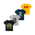 Pack Of 3 Summer Cotton Jersey Printed Round Neck T-shirt For Boys And Girl. 