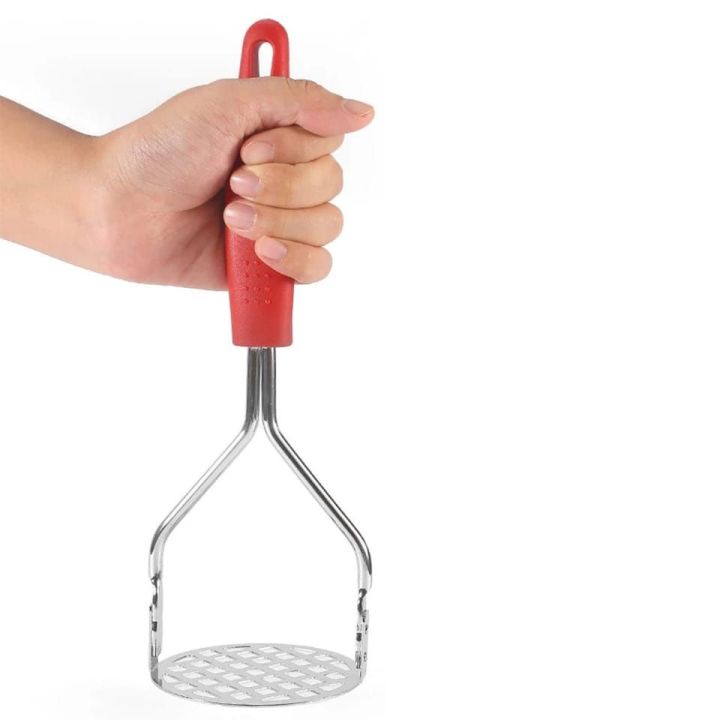 Stainless%20Steel%20Pusher/Potato%20Masher%20With%20Broad%20Mashing%20Plate%20For%20Smooth%20Mashed%20Potatoes%20Fruit%20Vegetable%20Tools%20Press%20Crusher%20-%20Image%204