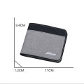New Style Mini Thin Men Wallet Card Holder Men's Purse Coin Pouch Card Holder Short Canvas Card Holder Wallet for Men. 