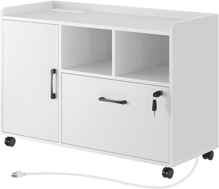 File%20Cabinet%20Filing%20Cabinet%20with%20Locking%20Drawer,%20Printer%20Stand%20with%20Open%20Storage%20Shelf%20with%20Wheels,%20for%20Letter/Legal/A4%20Size%20Files,%20White%20And%20Black%20-%20Image%205