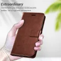 For Huawei Honor X7 Crazy Horse Pattern Leather Shell Wallet Flip Cover Magnetic Case Mobile Safety Protection Shock Resistance Phone Cases Covers. 