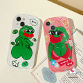 Ugly Phone Case Oppo A38 A16 A58 A15 A78 A98 A57 A54 A31 A95 A55 A5 A76 A3s A1k A9 A74 A17 A16K A52 A5s A77s A53 A12 A7 A96 A17k Reno 10 5 4F 8T Cartoon Funny Ugly Frog Soft Casing. 
