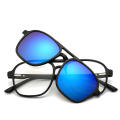 6 In 1 Female Night Vision Sport Male Goggles Clip Sunglasses Mirror Polarized Sun Glasses Magnetic Suction. 