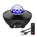 Starry Night Light Projector,3 in 1 Galaxy Light Projector LED Ocean Wave Nebula Clouds with Remote Control, Bluetooth Speaker, Star Light for Nursery, Baby, Ceiling, Bedroom Birthday Party Wedding. 