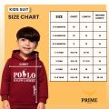 Kids Winter Sweatshirt & Pajama Set – Baby Boys & Girls Winter Tracksuit – Cozy Sweatshirt & Trouser Set – Imported Warm Sweatshirt & Pajama Set for Kids – Comfy Winter Dress Set for Baby Boys & Girls. 
