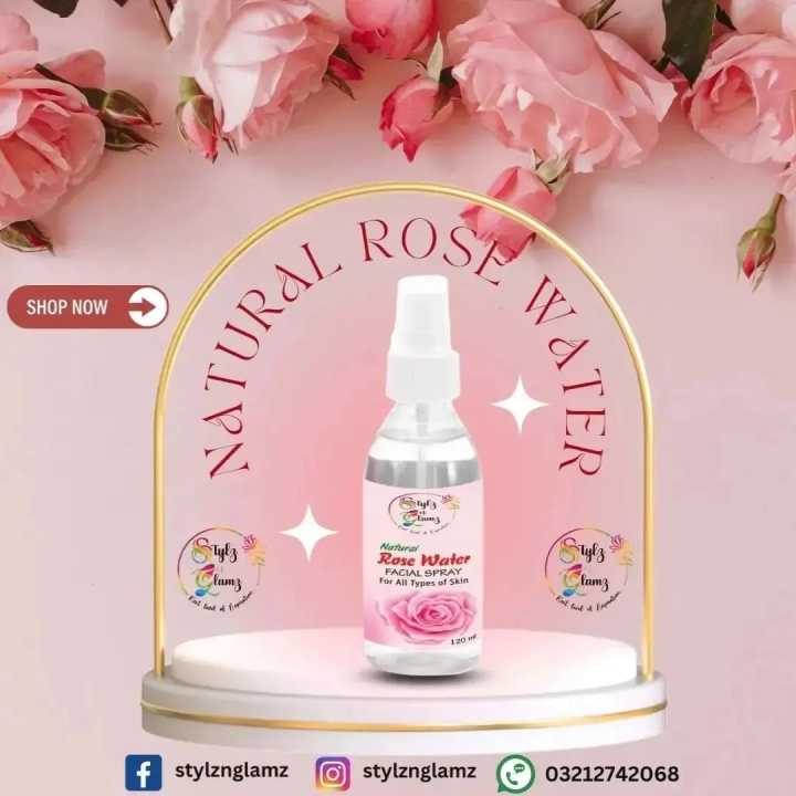 STYLZNGLAMZ%20Arq-e-Gulab%20(Rose%20Water)%20120ml%20Packing%20For%20Skin%20,Drinking%20&%20Also%20For%20Eyes%20-%20Image%202