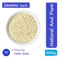 White Sesame Seeds | Safaid Till | 500 Grams. 