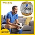 Trendiq Championship Keepsake Football Championship Ring Necklace Bracelet Set Winner Trophy Award Ring for Football League Fans Double-plated with Cubic Zirconia Favorite Platinum Plated Ring. 