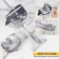 Manual Juice Squeezer Aluminum Alloy Heavy-Duty Hand Pressed Fresh Juice Extractor. 