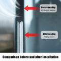 1/2PCS 5M Brush Strip Self Adhesive Door Window Sealing Strip Sliding Wardrobe Door Seal Home Accessory. 