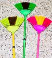 Ceiling Jaala Cobweb Cleaning Broom with Extendable Rod, Long Reach Cobweb Duster, Exclusive Cleaning Long Handled Jaala Brush, Extending Handle - Long Stick Dust Mop, Home Cleaning Plastic Broom (Length  6 feet in Height 72 inches Approximately ). 