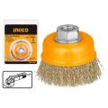 INGCO - 4" Cup Wire Brush with nut. 