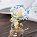 Galaxy Rose Artificial Gold Roses Flower Unique Gifts 24K Foil Plated Rose Festival Best Gifts for Her for Girlfriend Wife Women. 