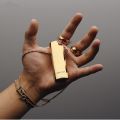 The lighter Case Men Necklace Hip-Hop Rock Street Culture Titanium Stainless Steel Gold Black Chain Necklace Fashion Man Jewelry. 