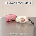 Original For Huawei FreeBuds SE Trendy cartoons Silicone Earphone Case Cover. 