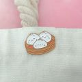 Cartoon Bamboo Steamed Bun Brooch Cute Breakfast Q Version Xiaolongbao Badge All-match Denim Shirt Canvas Accessories Collar Pin Badge Eat Me If You Like. 