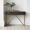 Console Table Hallway Entryway Table with 3 Drawers Sofa End Table Modern Table. 