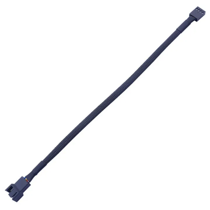 3p Computer Cable 3P Sleeving Mainboard Adapter CPU Fan Connector Male To Female 27/42/60 ...