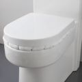 Bathroom Tools Commode Seat Cover Comfortable Bathroom Toilet Seat Cover Soft Knitting Fabric Case Pad Winter Warm Mat Pumpkin Pattern Soft Cushion Toilet Seat Warmer Cover Toilet Accessories - 1Pc. 