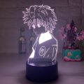 Anime Hunter X Hunter Led Night Light Killua Zoldyck Figure Nightlight Color Changing Usb Battery Table 3d Lamp Gift for Kids. 