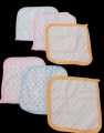 Baby Face Towel Pack Of 6 New Born Baby Romal Baby face Cleaner Multicolours. 