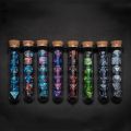 Transparent Polyhedral D D COC Dice Set 7Pcs/Set RPG Fantasy Potion Flask | Dungeons and Dragons DnD Dice Set for Table Games. 