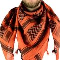 Orange Color Shemagh Scarves For Men & Women. 